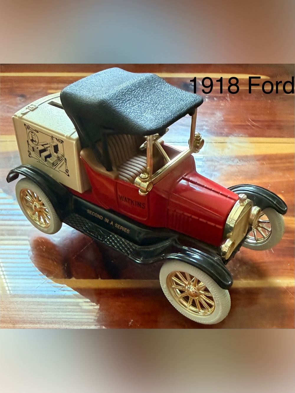 Red Vintage Toy Car - Kids Collectible